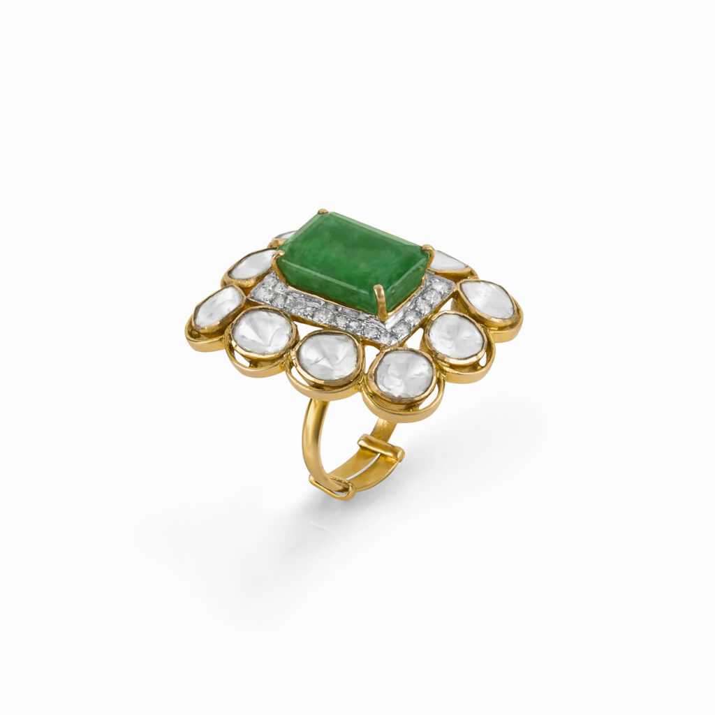 gold diamond ring for bride at Neelkanth Gold and Diamonds Bangalore