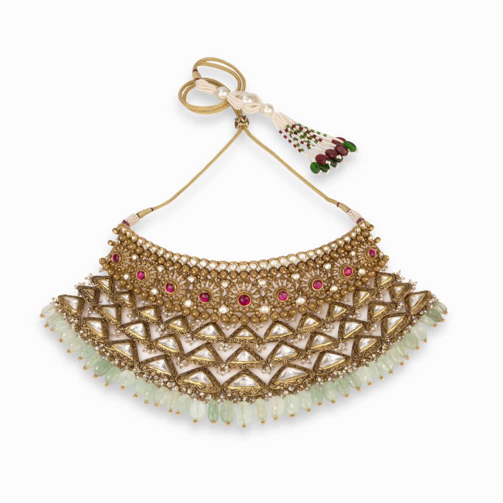 wedding necklace at Neelkanth gold diamonds Bangalore