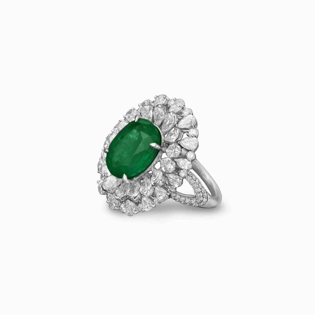 bridal diamond ring at Neelkanth Gold and Diamonds Bangalore