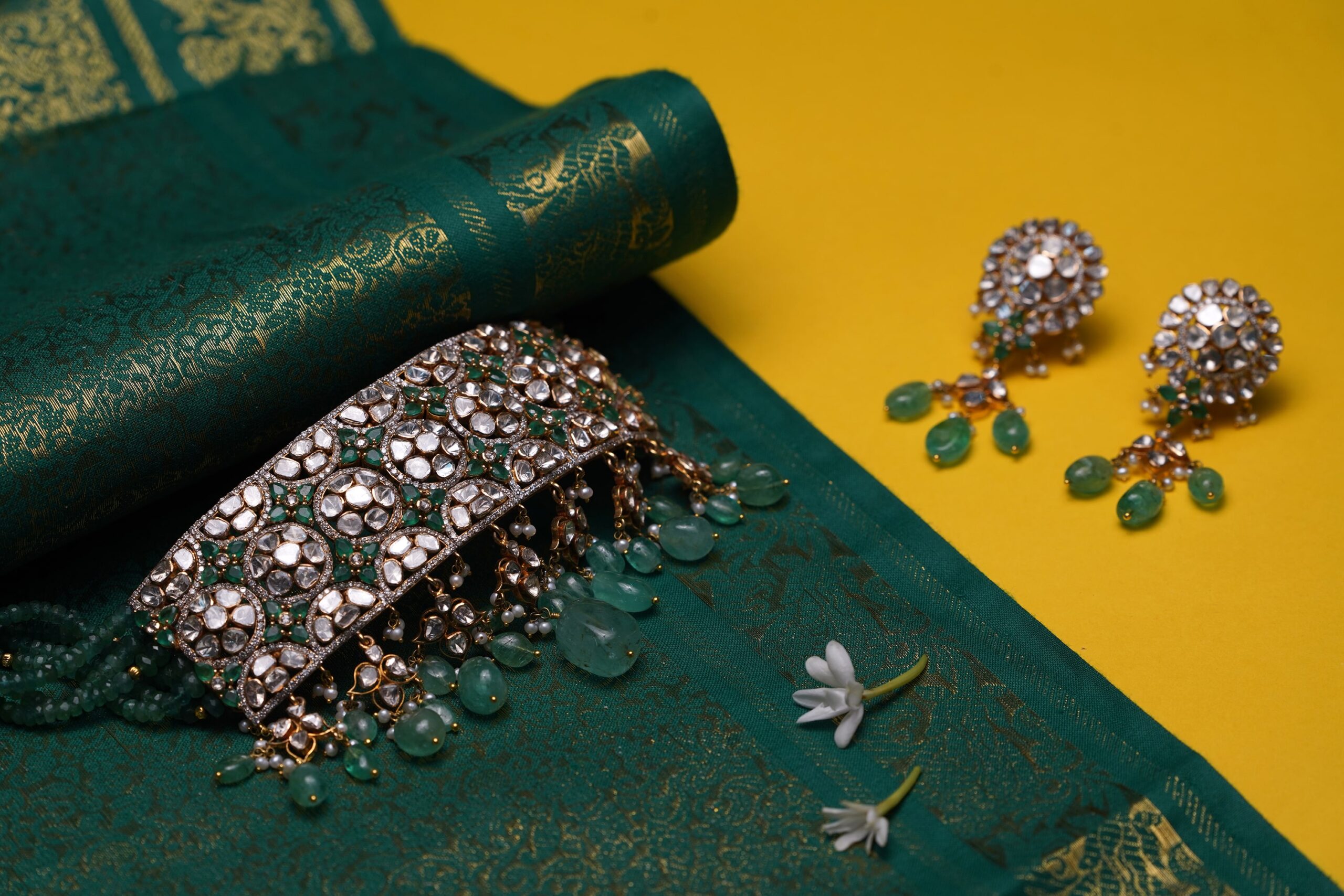 diamond necklace occasion wear at Neelkanth Gold and Diamonds Bangalore