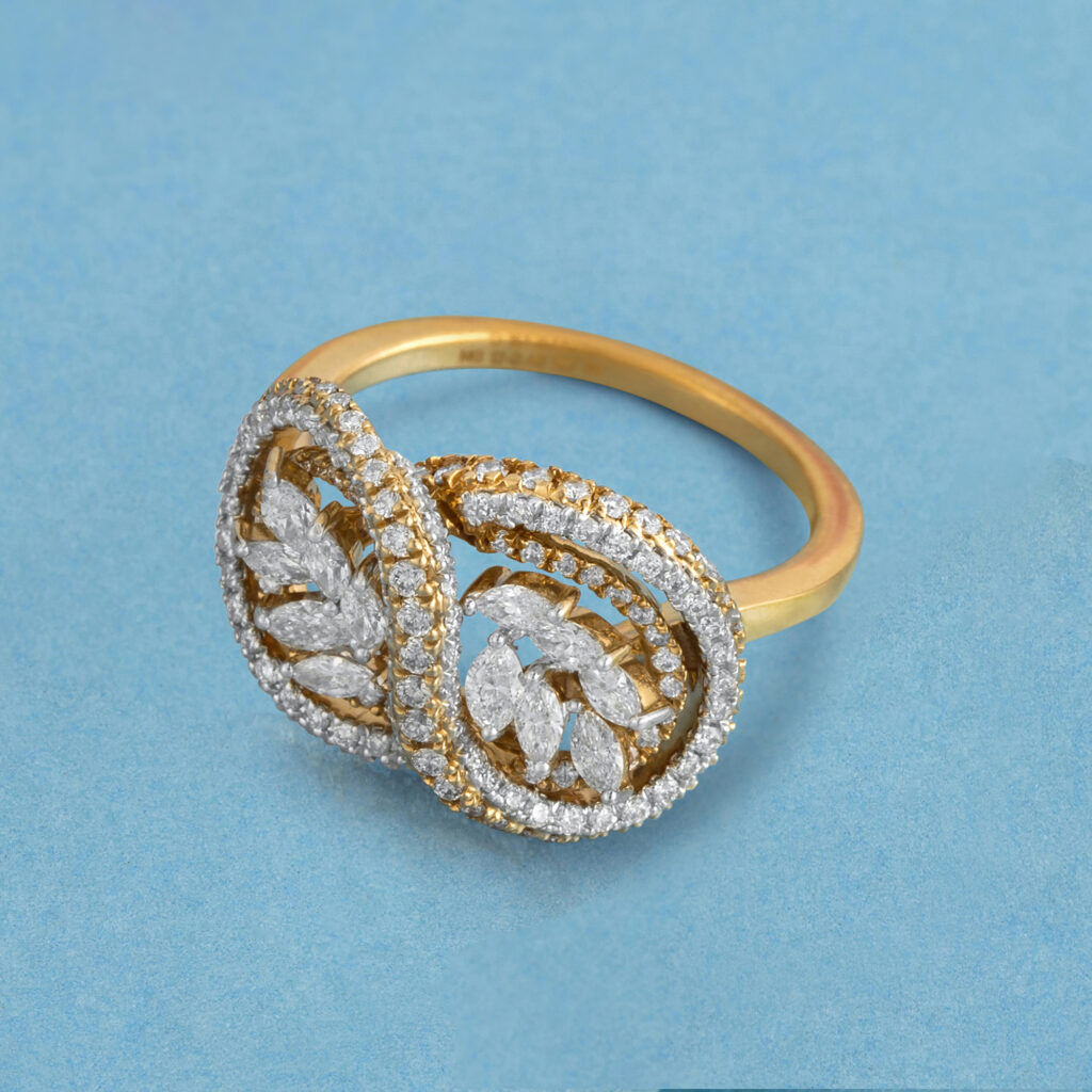 gold and diamonds ring at neelkanth gold and diamonds